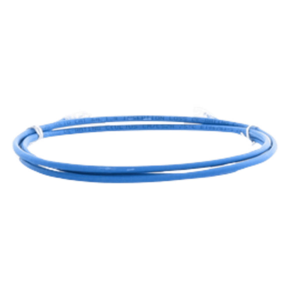 Cable de Parcheo UTP Cat6A, CM/LSZH, Diámetro Reducido (28AWG), Color Azul, 5 Metros (16.40 Pies).