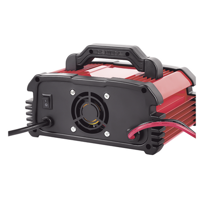 Cargador de Baterías / 12 o 24 Vcc / hasta 250 Ah / 25 A / Display LCD