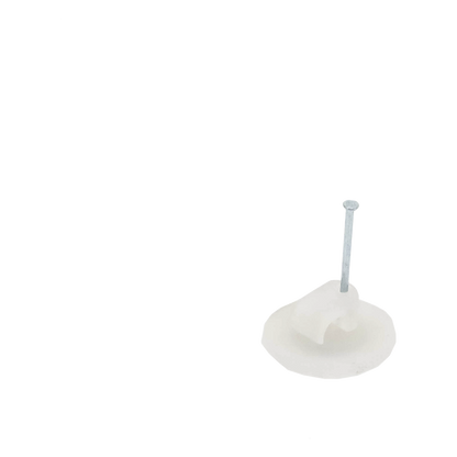 Grapa para cable plano de 4mm color transparente (100pzs) (3208-00100)