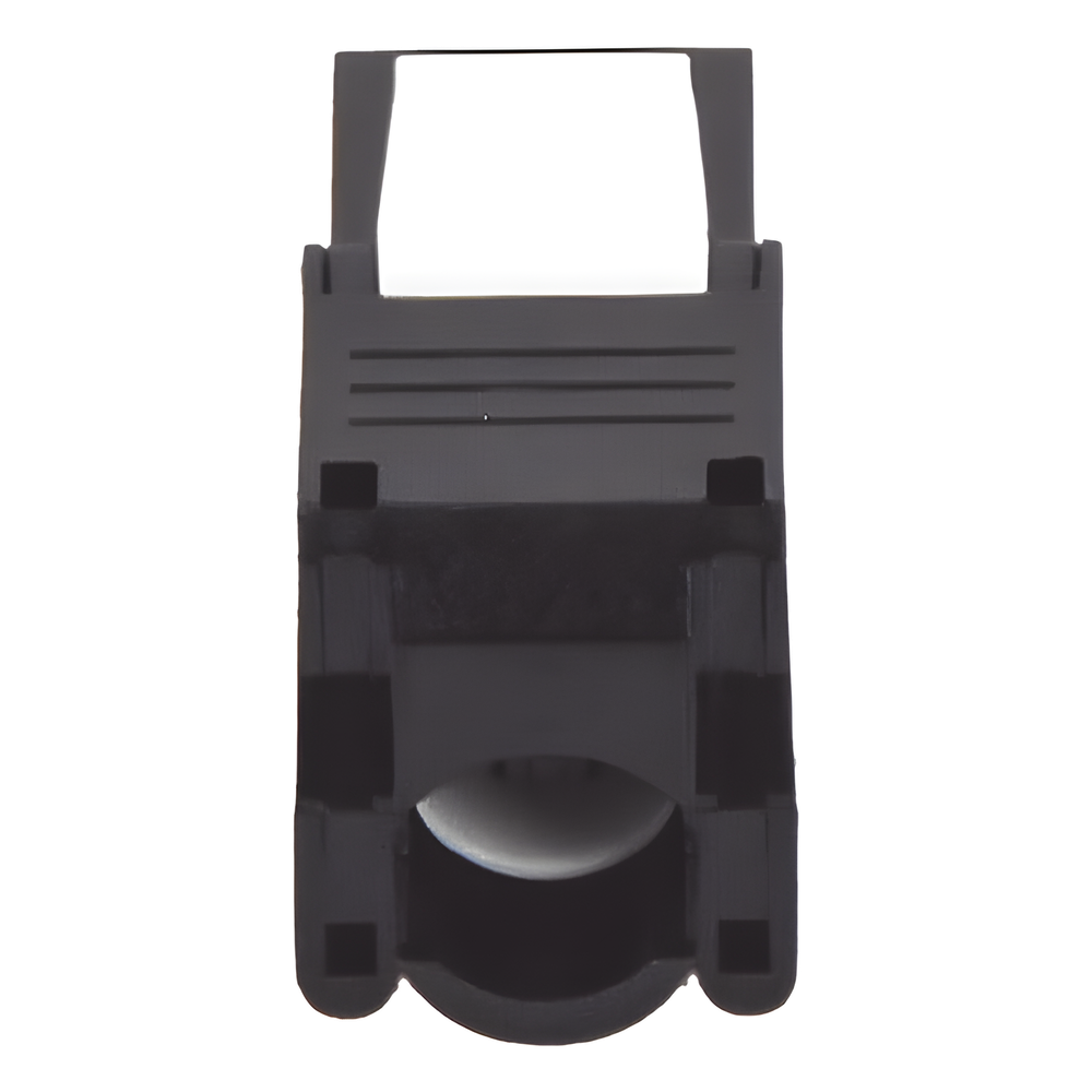 Módulo Jack Keystone Cat6A (Toolless), con Terminación en Ángulo 180 - Color Negro, Compatible con Faceplate y Patchpanel Linkedpro