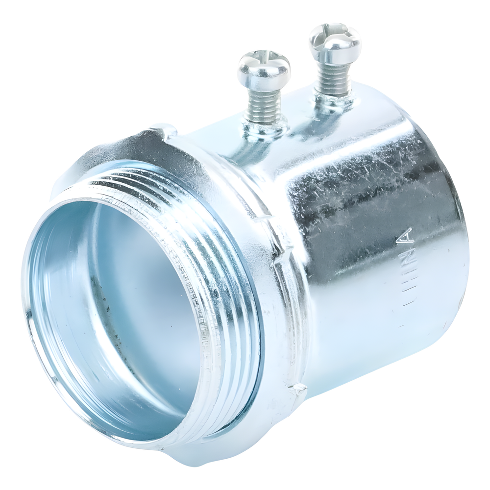 Conector de 1 1/2" (38 mm) para Pared Delgada con Tornillo.