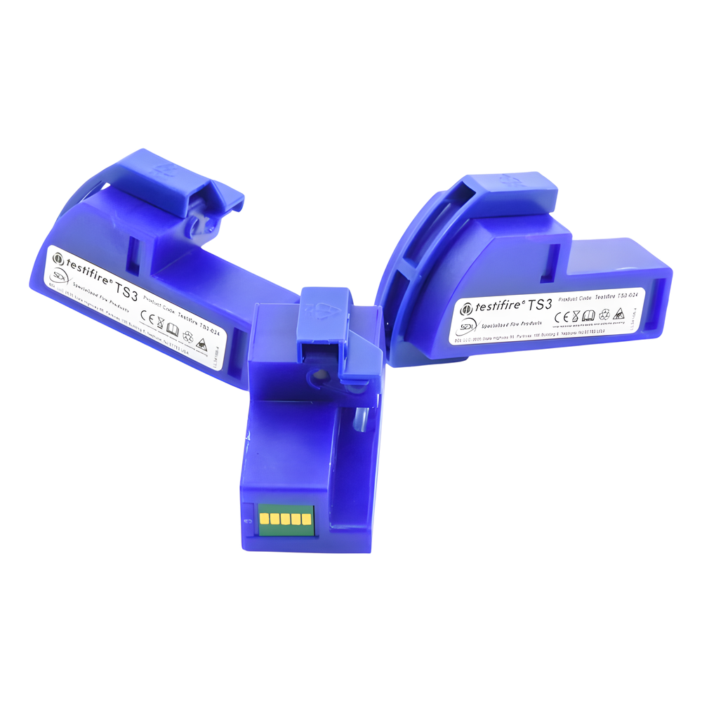 Paquete de 3 cartuchos de humo sintético para probadores serie Testifire TF1001, TF-2001, TF-2851-KIT y TF-2823-KIT