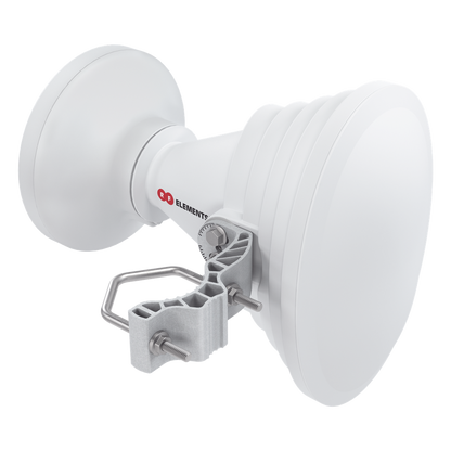Antena Sectorial Asimétrica Starter Horn de 45º, 5150 - 5950 MHz, ganancia de 17 dBi, conexión directa con radios IS-5AC, PS-5AC y IS-M5, conexión