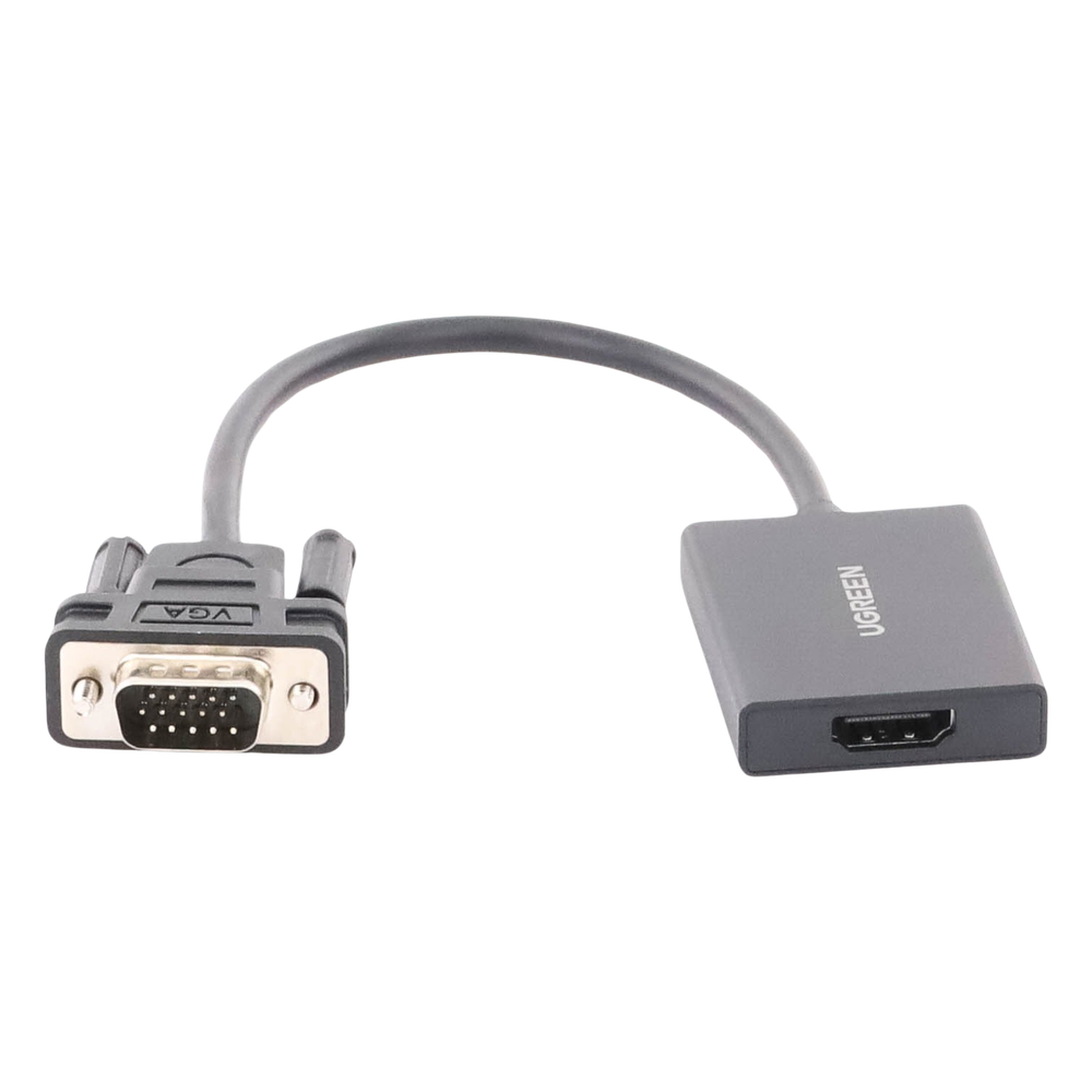 VGA Macho / Salida: HDMI Hembra / Resolución de 1080P@60Hz / Puerto Estéreo de 3.5 mm / Plug and Play, Sin Controlador / Longitud del Cable 15 cm