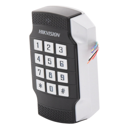 Lector de Tarjetas MIFARE y Contraseñas / Wiegand W26 - W34 y RS-485 / IP65 / IK10 / Estetico y Facil de Utilizar / Indicador LED