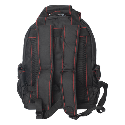 Mochila para Herramienta de 41x17.5x33 cm con 15 bolsillos.