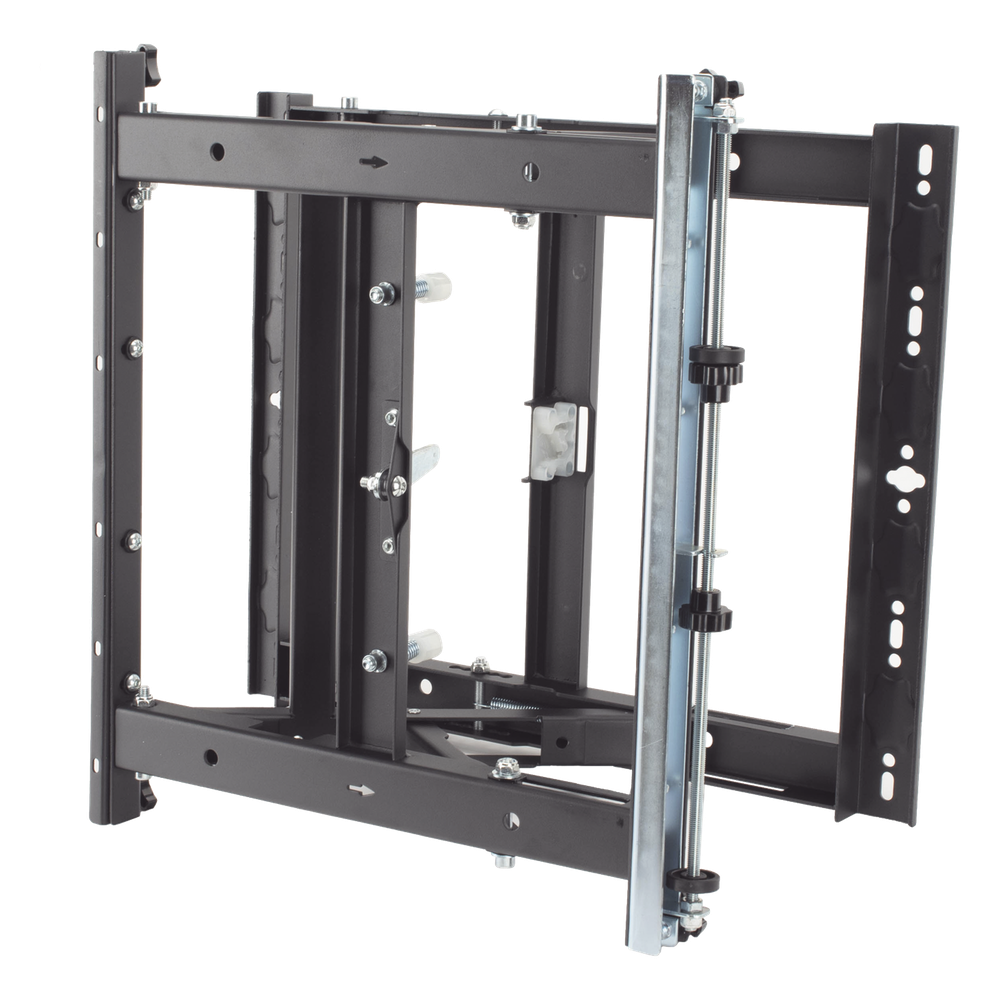 Soporte Estructural Modular para Pantallas | Altura Ajustable de 200 mm a 1600 mm | Ancho 600 mm | Profundidad 134 mm a 300 mm | Diseño Metálico|