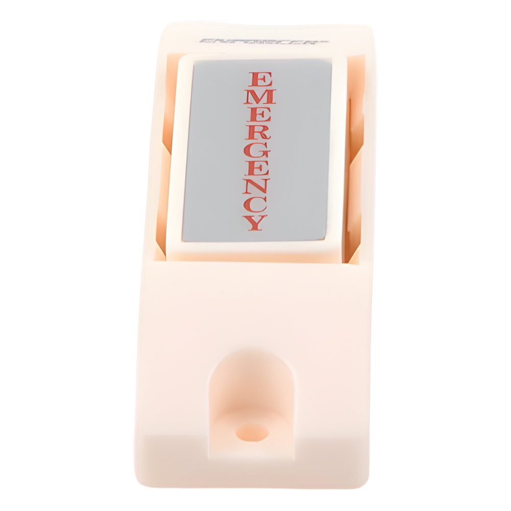 Botón de Emergencia / Botón de Pánico / Ideal como botón de pánico / Montaje de Superficie / Relevador NC/NO Momentáneo / Uso con Sirenas y Estrobos