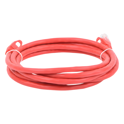 Cable de Parcheo UTP Cat6 - 2 Metros (6.56 Pies) - Rojo
