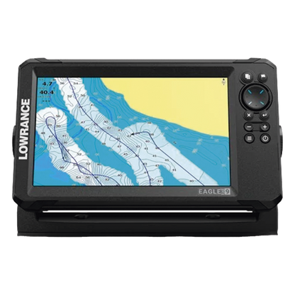 Eagle eye 9 ecosonda en pantalla horizontal IPS de 9 pulgadas, incluye transductor ojo de águila