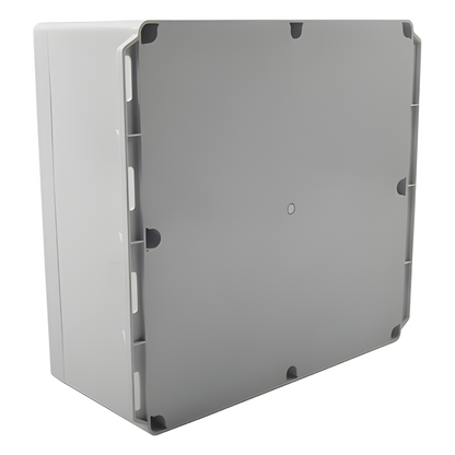 Gabinete Plástico para Exterior (IP65) de 300 x 300 x 150 mm Cierre por Tornillos.