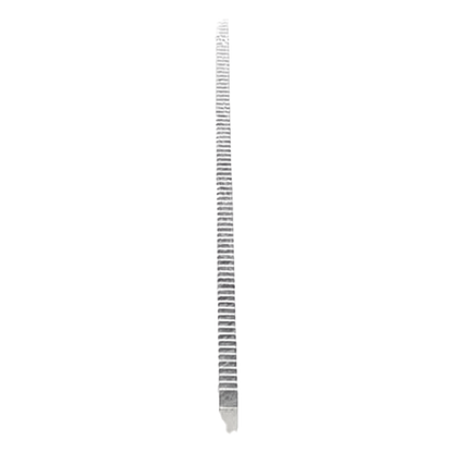 Cremallera de Acero Para Puertas Corredizas / Compatible Con Motores de Piñon Modulo 4