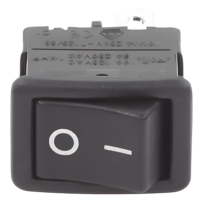 Interruptor Rocker DPST On-Off, 250 Vca.,10 Amp