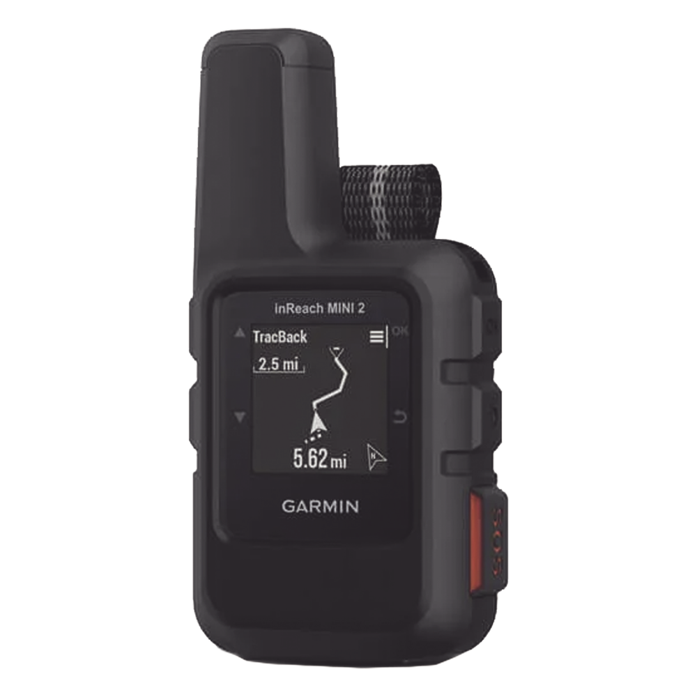GPS portátil inReach® Mini 2 / Pantalla Monocroma Transflectiva 23 x 23 mm / Resolución 176 x 176 píxeles / Batería Recargable de Iones de Litio