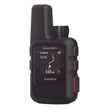 GPS portátil inReach® Mini 2 / Pantalla Monocroma Transflectiva 23 x 23 mm / Resolución 176 x 176 píxeles / Batería Recargable de Iones de Litio