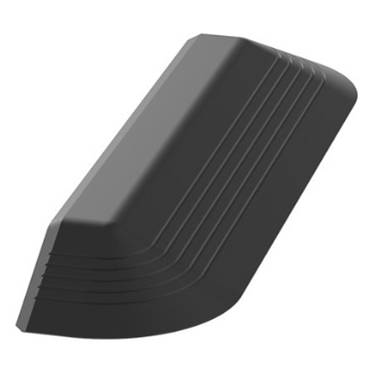 Tapa Final Para Canaleta de Piso AFR4BCBL6, Material PVC Rígido, Color Negro