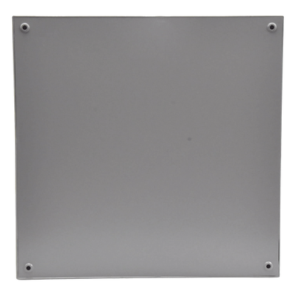 Gabinete de Acero, Nema 4 -IP 66 de 60 x 60 x 25 cm con Platina y certificado UL.