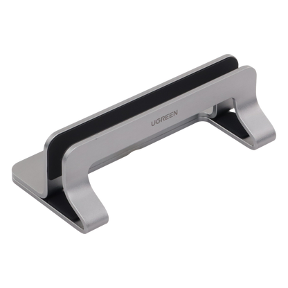 Soporte Vertical para Laptop / Adecuado para escritorio / Anchura Ajustable (12-26mm) / Amplia compatibilidad / Anti-Arañazos / Anti-Deslizante