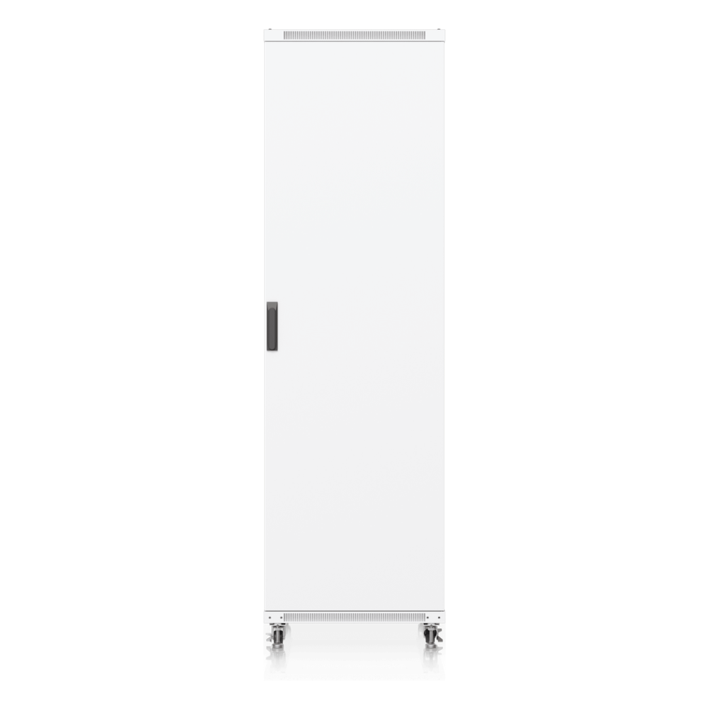 UACC Rack Cabinet 42U (600 × 800 mm) – Gabinete de Piso Totalmente Ensamblado con Ventiladores Integrados, Paneles Removibles, Ruedas con Seguro y