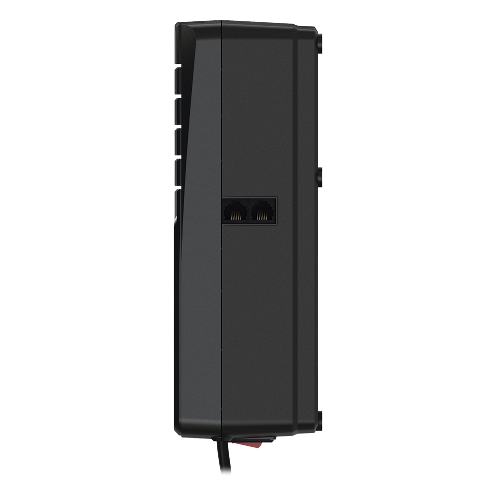 Regulador de Voltaje 1000 VA-500 W / 4 Contactos con AVR / 4 Contactos con Supresor de Picos / Protección RJ11