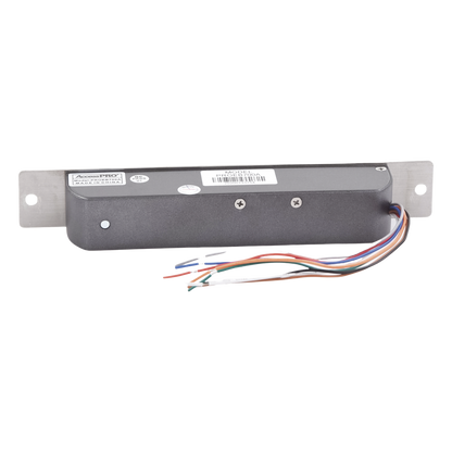 Cerradura de Perno 2000 kg de sujeción/ Abierta en caso de falla (Fail Safe)/ Con temporizador y Sensor de puerta