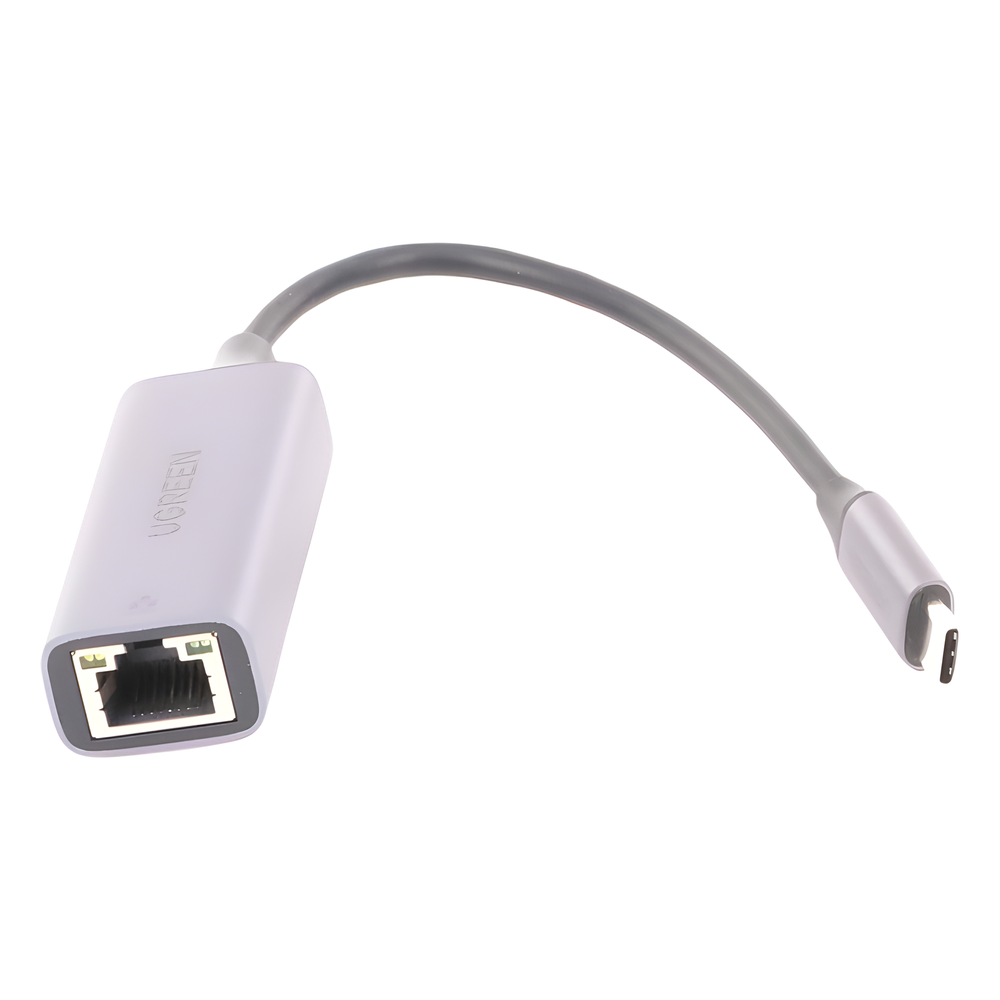 Adaptador de Red USB-C 3.1 (5 Gbps) a RJ45 | Thunderbolt 3 | Admite 10/100/1000 Mbps | Chip Inteligente | Amplia Compatibilidad | Caja de Aluminio |