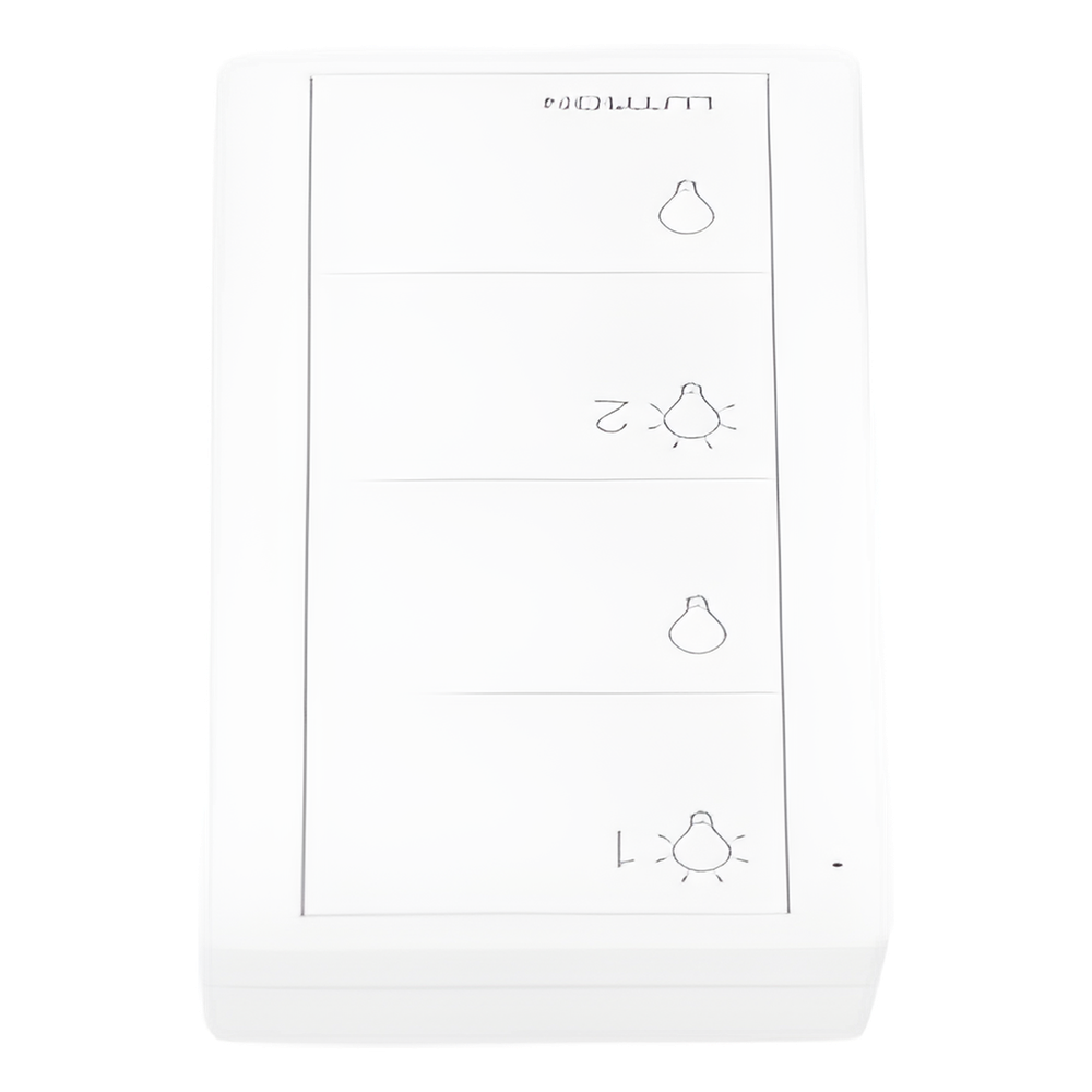 Control Pico inalámbrico de 4 botones para encender y apagar dos grupos de luces, con batería de 10 años, compatible con Caseta Wireless, RadioRA 2 y