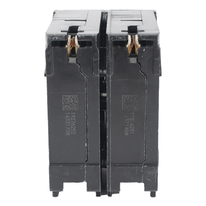 Interruptor automático enchufable tipo QP 2 polos, 100 amp