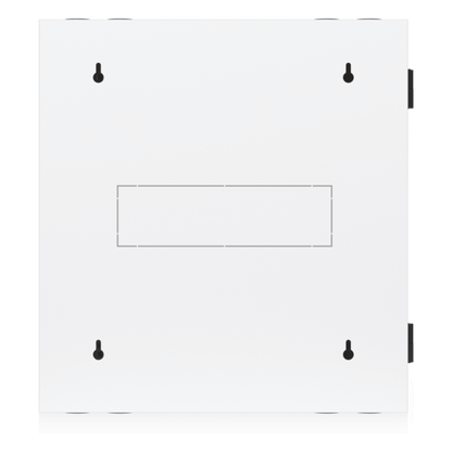 UACC Rack Cabinet 12U (600 x 703 mm) - Gabinete Cerrado para Montaje en Pared con Puerta Frontal de Vidrio Templado, Puerta Trasera Abatible