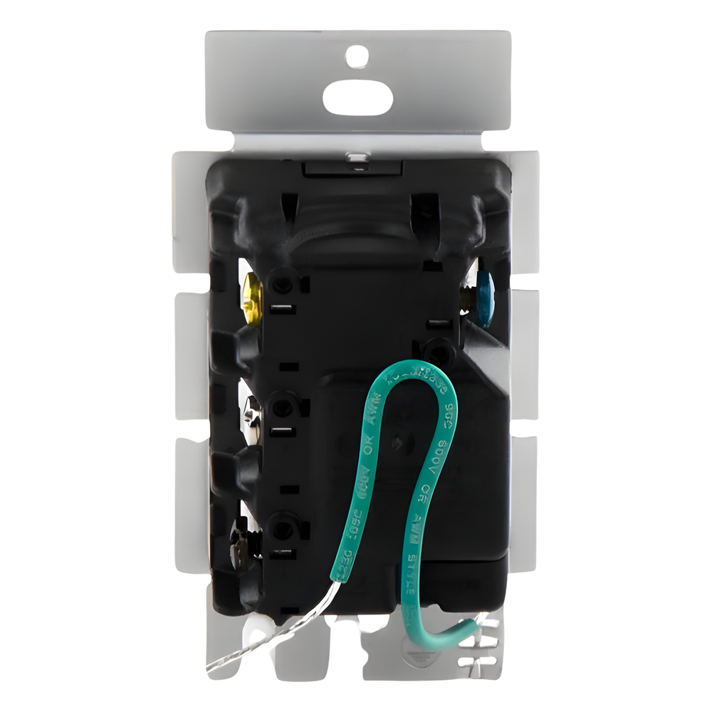 Interruptor electrónico Maestro de encendido/apagado, 8 A en iluminación y motores de 1/4 HP, 120 V, un polo o multilocalización, requiere neutro