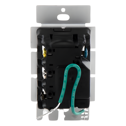 Interruptor electrónico Maestro de encendido/apagado, 8 A en iluminación y motores de 1/4 HP, 120 V, un polo o multilocalización, requiere neutro
