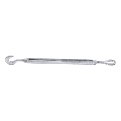 Tensor de 1/2" x 12" Acero Forjado OJO-GANCHO Galv. Inmersión en Caliente (Carga Max. 1500 lbs).