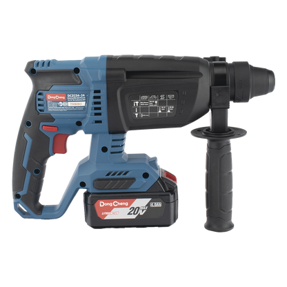 Martillo Perforador Inalámbrico SDS-PLUS 20V / Motor Brushless / 3 Modos Taladro Percusión Demolición / 2.7 J Energía de Impacto / 2 Baterías 4.0Ah