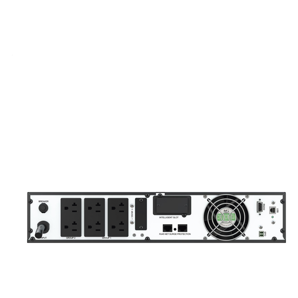 UPS SteadySine™ de 2000 VA/2000 W, Online Doble Conversión, Entrada 120 Vca NEMA 5-20P, Onda Senoidal Pura, 2 UR, Con 6 Tomas NEMA 5-20R