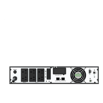UPS SteadySine™ de 2000 VA/2000 W, Online Doble Conversión, Entrada 120 Vca NEMA 5-20P, Onda Senoidal Pura, 2 UR, Con 6 Tomas NEMA 5-20R