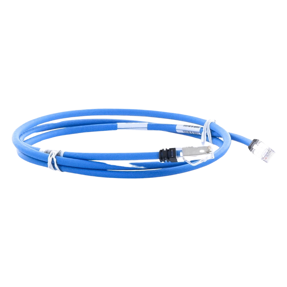 Patch Cord Cat6A, Blindado S/FTP, CM/LS0H, 1.52 Metros (5 Pies), Color Azul