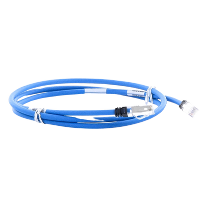 Patch Cord Cat6A, Blindado S/FTP, CM/LS0H, 1.52 Metros (5 Pies), Color Azul
