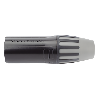 XLR conector de cable macho, carcasa enchapada en negro, contactos enchapados en plata