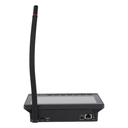 Micrófono IP | No requiere amplificador | 12 VCD | Pantalla Touch 7" | Transmisión en Tiempo Real | Integración con HikCentral Professional