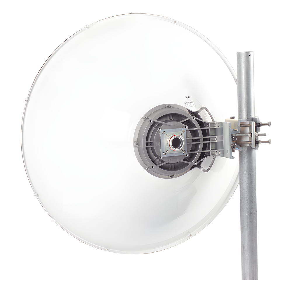 Antena Direccional de Alto Rendimiento/ Parábola profunda para mayor aislamiento al ruido/ Conector guía de onda para radio C5X, B5X, C6X, y B6X / 3