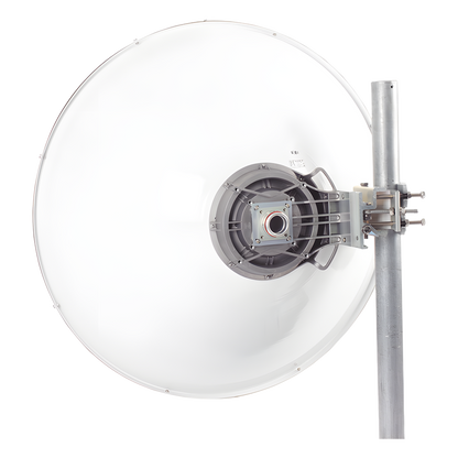 Antena Direccional de Alto Rendimiento/ Parábola profunda para mayor aislamiento al ruido/ Conector guía de onda para radio C5X, B5X, C6X, y B6X / 3