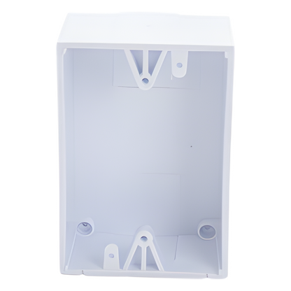 Caja trasera de montaje color blanco para Estaciones de Parada STOPPER