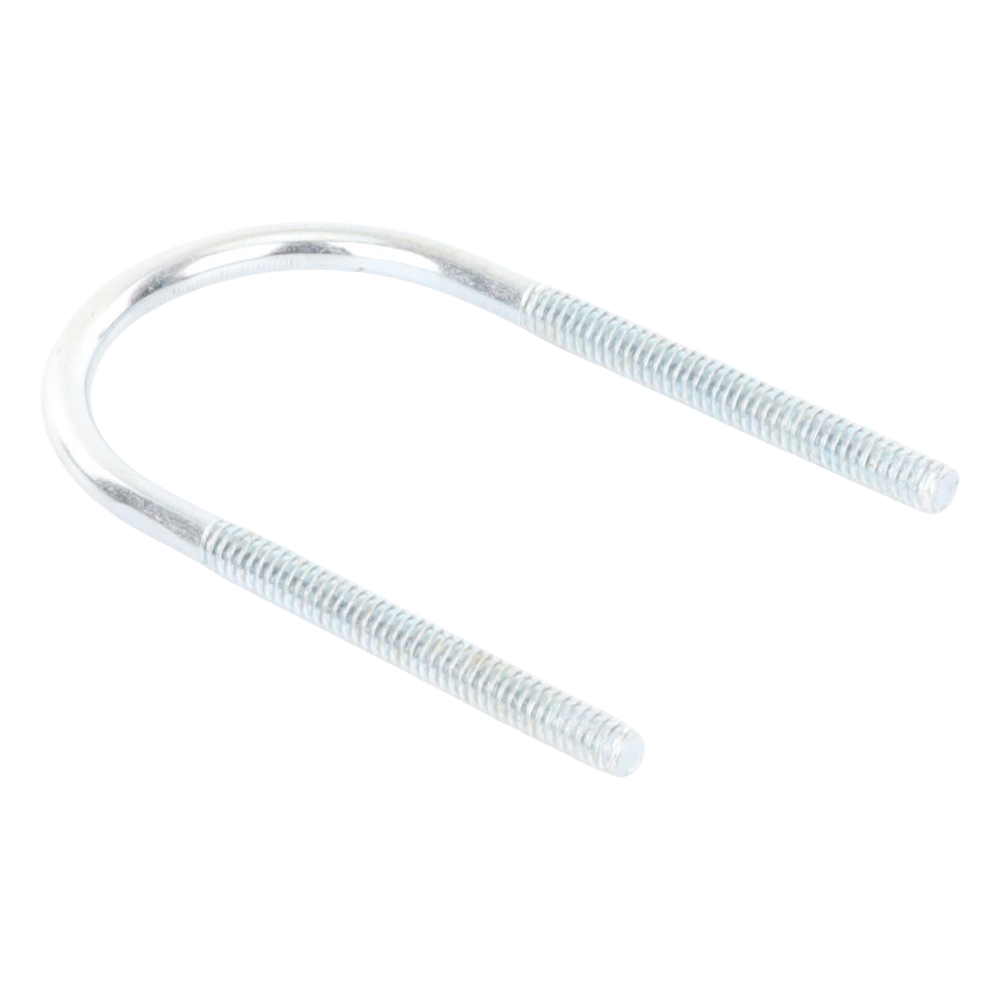 Abrazadera tipo U de 1 1/4", con acabado Electro Zinc, no incluye tuercas y arandelas
