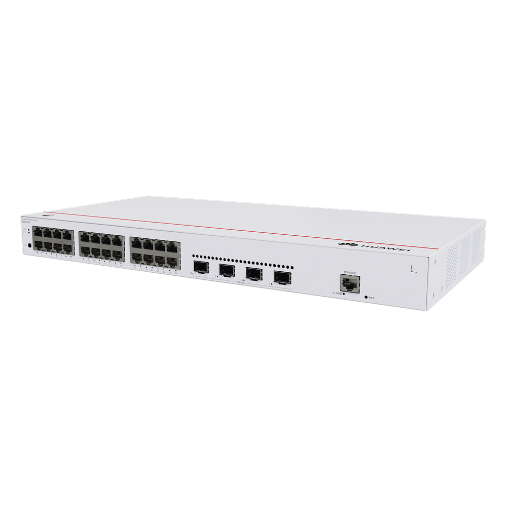 Switch de Acceso Gigabit Administrable Capa 2 / 24 puertos 10/100/1000 Mbps / 4 Puertos 10GE SFP+ Uplink / ERPS / IMGP Snooping / DHCP Snooping