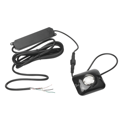 Estrobo Oculto de 1 LED de 10W, Ideal para Vehículos Encubierto, Color Claro