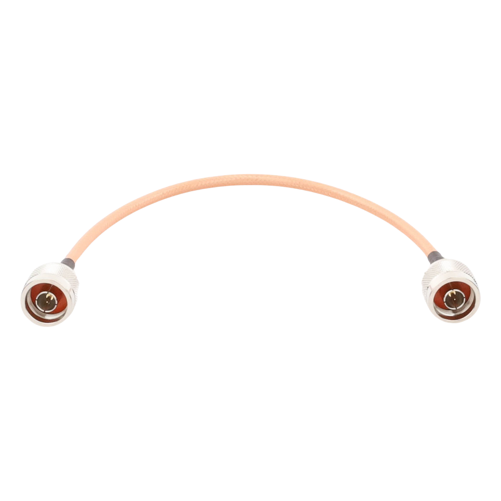 Jumper con Cable LP142 de 30 cm (11.81 pulgadas), con Conectores N Macho a N Macho