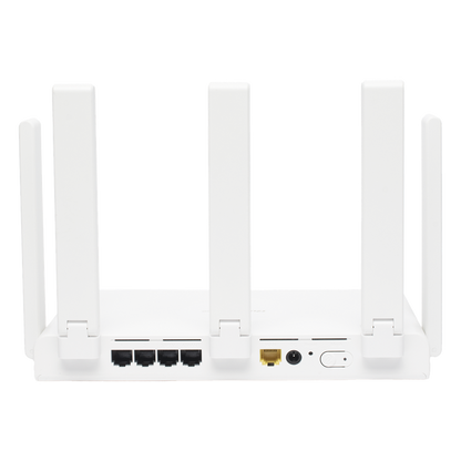 Home Router inalámbrico MESH , Diseñado para GAMING con doble puerto WAN Gigabit para Sumar Ancho de banda, 4 puertos LAN Gigabit., WI-FI 6 2x2 doble