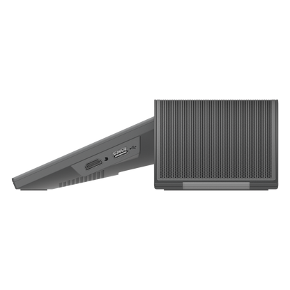 Teléfono - Audioconferencias IP Android 10, 12 líneas SIP con 12 cuentas, pantalla táctil 8", puertos Gigabit, Wi-Fi, Bluetooth, PoE, codec Opus