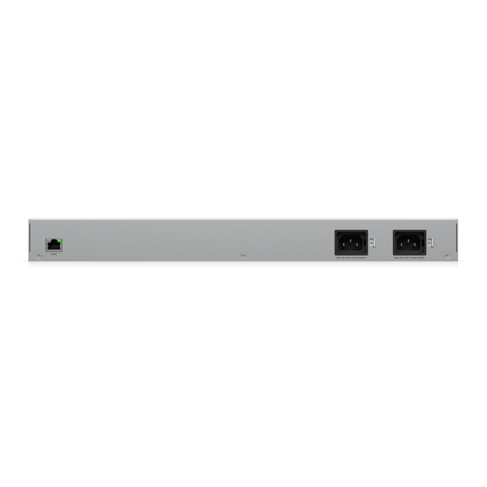 UniFi USW-WAN – Switch WAN Capa 2 con 3 Puertos RJ45 10 GbE y 1 Puerto RJ45 GbE y Alimentación CA Redundante para Alta Disponibilidad con UniFi