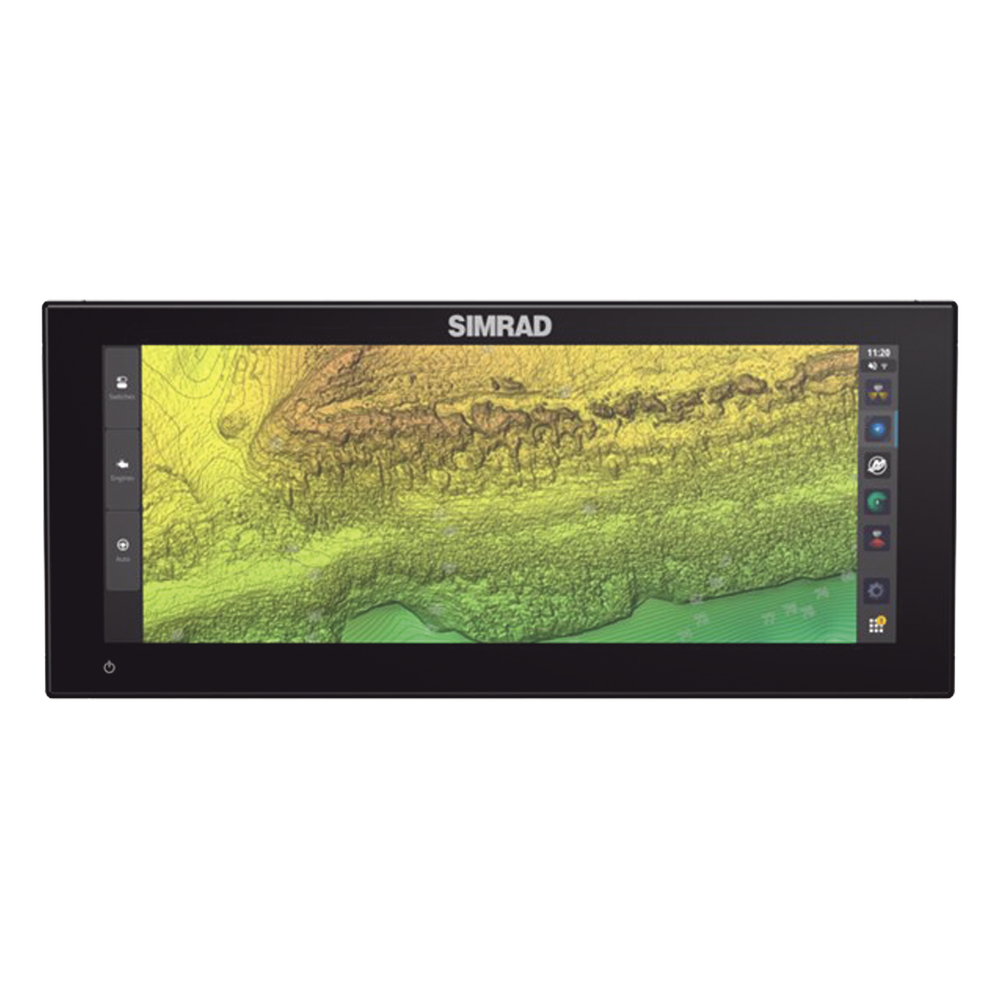 Pantalla Ultrawide NSX ULTRAWIDE de 12 pulgadas / Pantalla SolarMAX™ IPS HD / Integración con Mercury® y CZone® / Sonar Active Imaging™